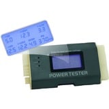 DeLOCK 18159 tester per batterie Nero/Bianco, Strumento di misura Nero, Nero/Bianco