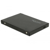 DeLOCK 42609 contenitore di unità di archiviazione Box esterno SSD Nero M.2 Nero, Box esterno SSD, M.2, PCI Express, 10 Gbit/s, Collegamento del dispositivo USB, Nero