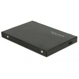 DeLOCK 42609 contenitore di unità di archiviazione Box esterno SSD Nero M.2, Disk enclosure Nero, Box esterno SSD, M.2, PCI Express, 10 Gbit/s, Collegamento del dispositivo USB, Nero