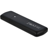 DeLOCK 42615 contenitore di unità di archiviazione Box esterno SSD Nero M.2 Nero, Box esterno SSD, M.2, M.2, 10 Gbit/s, Collegamento del dispositivo USB, Nero