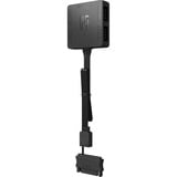 DeepCool DP-FRGB-CHUB5-12V parte del case del computer Universale Convertitore RGB, Controllo ventola Nero, Universale, Convertitore RGB, Nero, 4-pin(+12V-G-R-B), 3-pin(+5V-D-G), 0,6 m