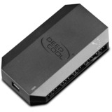 DeepCool FH-10 Controller per ventilatore, Controllo ventola Nero, Controller per ventilatore, Nero, 4 piedini, Ventilatore, 80 mm, 46 mm