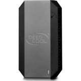DeepCool FH-10 Controller per ventilatore, Controllo ventola Nero, Controller per ventilatore, Nero, 4 piedini, Ventilatore, 80 mm, 46 mm