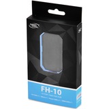DeepCool FH-10 Controller per ventilatore, Controllo ventola Nero, Controller per ventilatore, Nero, 4 piedini, Ventilatore, 80 mm, 46 mm