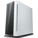 DeepCool Matrexx 55 V3 ADD-RGB WH 3F Midi Tower Nero, Bianco bianco, Midi Tower, PC, Nero, Bianco, ATX, EATX, micro ATX, Mini-ITX, ABS, SPCC, Vetro temperato, Giocare