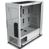 DeepCool Matrexx 55 V3 ADD-RGB WH 3F Midi Tower Nero, Bianco, Chassis Tower bianco, Midi Tower, PC, Nero, Bianco, ATX, EATX, micro ATX, Mini-ITX, ABS, SPCC, Vetro temperato, Giocare