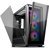 DeepCool Matrexx 70 ADD-RGB 3F Midi Tower Nero Nero, Midi Tower, PC, Nero, ATX, EATX, micro ATX, Mini-ITX, ABS sintetico, SPCC, Vetro temperato, Giocare