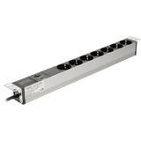 Digitus 19" Outlet Strip Nero 7 presa(e) AC 250 V 2 m Nero, 7 presa(e) AC, 250 V, 50 - 60 Hz, 16 A, 4000 W, Nero