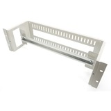 Digitus 483 mm (19“) DIN Rail Holder, 3U grigio, 3U, Guida per scaffale, Grigio, Acciaio, 3U, 19", Turchia