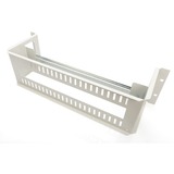 Digitus 483 mm (19“) DIN Rail Holder, 3U grigio, 3U, Guida per scaffale, Grigio, Acciaio, 3U, 19", Turchia