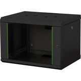 Digitus Alloggiamento a parete serie Unique - 600x450 mm (LxP), IT armadio Nero, Da parete, 7U, 100 kg, Lucchetti, Nero