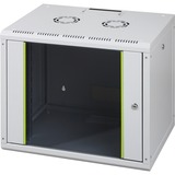 Digitus Alloggiamento a parete serie Unique - 600x450 mm (LxP), IT armadio grigio chiaro, Da parete, 12U, 100 kg, 25 kg, Grigio