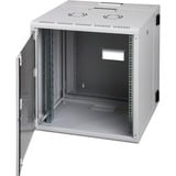 Digitus Alloggiamento da parete Serie Unique - due pezzi, con cerniere, IT armadio grigio, con cerniere, 600 mm, 600 mm, 610 mm, 650 mm, 650 mm, 43,4 kg