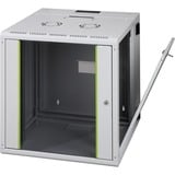 Digitus Alloggiamento da parete Serie Unique - due pezzi, con cerniere, IT armadio grigio chiaro, con cerniere, Da parete, 20U, 100 kg, Grigio