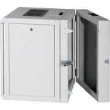 Digitus Alloggiamento da parete Serie Unique - due pezzi, con cerniere, IT armadio grigio chiaro, con cerniere, Da parete, 20U, 100 kg, Grigio