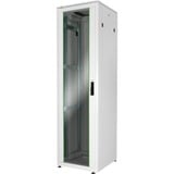 Digitus Armadio di rete Serie Unique - 600 x 600 mm (L x P), IT armadio grigio chiaro, Rack indipendenti, 800 kg, Grigio