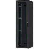 Digitus Armadio di rete Serie Unique - 600 x 800 mm (L x P), IT armadio Nero, Rack indipendenti, 800 kg, Nero