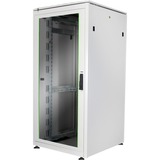 Digitus Armadio di rete Serie Unique - 800 x 800 mm (L x P), IT armadio grigio chiaro, Rack indipendenti, 800 kg, Grigio