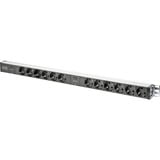Digitus DN-95405 cassetta di scarico Alluminio, Ciabatta Nero/alluminio