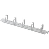Digitus DN-97601 fascetta Acciaio inossidabile Grigio, Instradamento dei cavi grigio, Acciaio inossidabile, Grigio, 48,3 cm