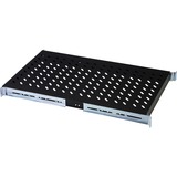 Digitus Ripiano estraibile per armadi da 483 mm (19"), Il vano inferiore Nero, Nero, 65 kg, Turchia, 48,3 cm (19"), 500 mm, 780 mm