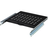 Digitus Ripiano estraibile per armadi da 483 mm (19"), Il vano inferiore Nero, Nero, 25 kg, 1U, Turchia, 48,3 cm (19"), 510 mm