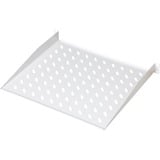 Digitus Ripiano per l'installazione fissa su armadi da 483 mm (19"), Il vano inferiore grigio, Grigio, 15 kg, Cina, 500 mm, 410 mm, 10250 cm³