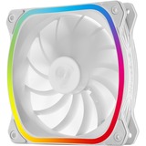 Enermax SquA RGB Case per computer Ventilatore 12 cm Bianco bianco, Ventilatore, 12 cm, 1500 Giri/min, 23 dB, 68,27 pdc/min, 115,99 m³/h