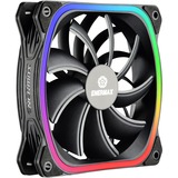 Enermax SquA RGB Case per computer Ventilatore 12 cm Nero, Ventola Nero, Ventilatore, 12 cm, 1500 Giri/min, 23 dB, 68,27 pdc/min, 115,99 m³/h