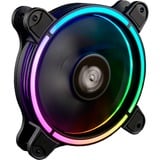 Enermax T.B.RGB AD. Case per computer Ventilatore 12 cm Nero Nero, Ventilatore, 12 cm, 1500 Giri/min, 22 dB, 47,53 pdc/min, 80,75 m³/h