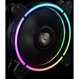 Enermax T.B.RGB AD. Case per computer Ventilatore 12 cm Nero Nero, Ventilatore, 12 cm, 1500 Giri/min, 22 dB, 47,53 pdc/min, 80,75 m³/h