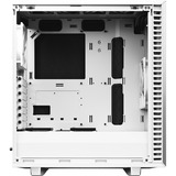 Fractal Design Define 7 Compact Bianco bianco, PC, Bianco, ATX, micro ATX, Mini-ITX, Acciaio, Vetro temperato, 16,9 cm, 36 cm