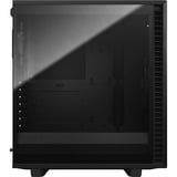 Fractal Design Define 7 Compact Midi Tower Nero Nero, Midi Tower, PC, Nero, ATX, micro ATX, Micro-ITX, Alluminio, Acciaio, Vetro temperato, Casa/ufficio