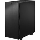Fractal Design Define 7 Compact Midi Tower Nero, Chassis Tower Nero, Midi Tower, PC, Nero, ATX, micro ATX, Micro-ITX, Alluminio, Acciaio, Vetro temperato, Casa/ufficio