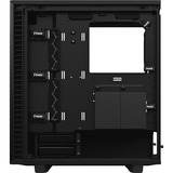 Fractal Design Define 7 Compact Midi Tower Nero, Chassis Tower Nero, Midi Tower, PC, Nero, ATX, micro ATX, Micro-ITX, Alluminio, Acciaio, Vetro temperato, Casa/ufficio