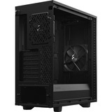 Fractal Design Define 7 Compact Midi Tower Nero, Chassis Tower Nero, Midi Tower, PC, Nero, ATX, micro ATX, Micro-ITX, Alluminio, Acciaio, Vetro temperato, Casa/ufficio
