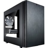 Fractal Design Define Nano S - Window Mini Tower Nero, Chassis Tower Nero, Mini Tower, PC, Nero, ITX, 16 cm, 31,5 cm