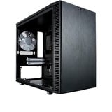 Fractal Design Define Nano S - Window Mini Tower Nero, Chassis Tower Nero, Mini Tower, PC, Nero, ITX, 16 cm, 31,5 cm