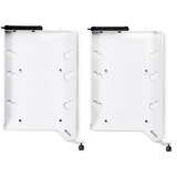 Fractal Design FD-ACC-HDD-A-WT-2P parte del case del computer Universale Staffa di montaggio HDD bianco, Universale, Staffa di montaggio HDD, Bianco, 3.5", 1 pz, 37 mm