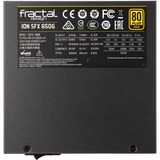 Fractal Design FD-PSU-ION-SFX-650G-BK alimentatore per computer 650 W 24-pin ATX Nero Nero, 650 W, 100 - 240 V, 50/60 Hz, 8/4 A, 100 W, 100 W
