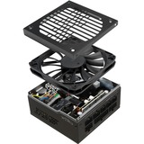 Fractal Design FD-PSU-ION-SFX-650G-BK alimentatore per computer 650 W 24-pin ATX Nero Nero, 650 W, 100 - 240 V, 50/60 Hz, 8/4 A, 100 W, 100 W