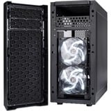 Fractal Design Focus G Midi Tower Nero, Chassis Tower Nero, Midi Tower, PC, Nero, ATX, ITX, micro ATX, Bianco, Ventole, Frontale