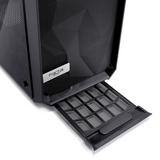 Fractal Design Meshify C Mini – Dark TG Mini Tower Nero Nero, Mini Tower, PC, Nero, ITX, micro ATX, 17,5 cm, 31,5 cm