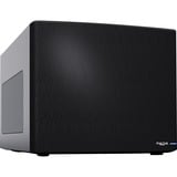 Fractal Design NODE 304 Cubo Nero, Alloggio a cubo Nero/Bianco, Cubo, PC, Nero, Mini-DTX, Mini-ITX, Casa/ufficio, 16,5 cm, Vendita al dettaglio