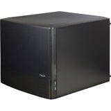 Fractal Design NODE 804 Cubo Nero, Alloggio a cubo Nero, Cubo, PC, Nero, micro ATX, Mini-ATX, HDD, Potenza, 16 cm