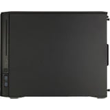 Fractal Design NODE 804 Cubo Nero, Alloggio a cubo Nero, Cubo, PC, Nero, micro ATX, Mini-ATX, HDD, Potenza, 16 cm