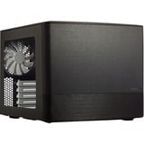 Fractal Design NODE 804 Cubo Nero, Alloggio a cubo Nero, Cubo, PC, Nero, micro ATX, Mini-ATX, HDD, Potenza, 16 cm