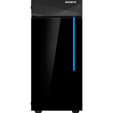 GIGABYTE C200 Midi Tower Nero, Chassis Tower Nero, Midi Tower, PC, Nero, ATX, micro ATX, Mini-ITX, Vetro, Plastica, Acciaio, 16,5 cm