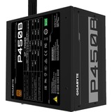 GIGABYTE P450B alimentatore per computer 450 W 20+4 pin ATX ATX Nero, Alimentatore PC Nero, 450 W, 100 - 240 V, 50/60 Hz, 8 - 4 A, Attivo, 103 W