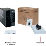 HighPoint RocketStor 6414S, Disk enclosure Nero